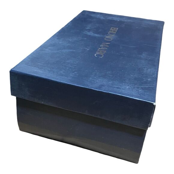 BRUNO MARC NEW YORK Shoes Mens 13 Purpose Brown Leather Oxford Dress - Picture 10 of 13